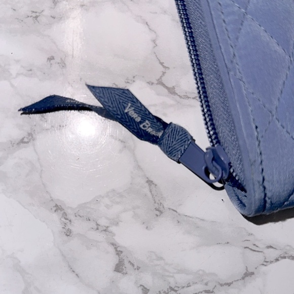 Vera Bradley Quilted Blue Wallet - Picture 3 of 8
